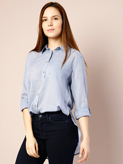 COLINS голубой COLINS голубой <br>Пол: женский; Цвет: голубой; Размер INT: XS;