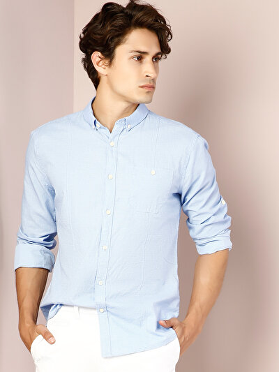 COLINS голубой COLINS голубой <br>Пол: мужской; Цвет: голубой; Размер INT: XL;
