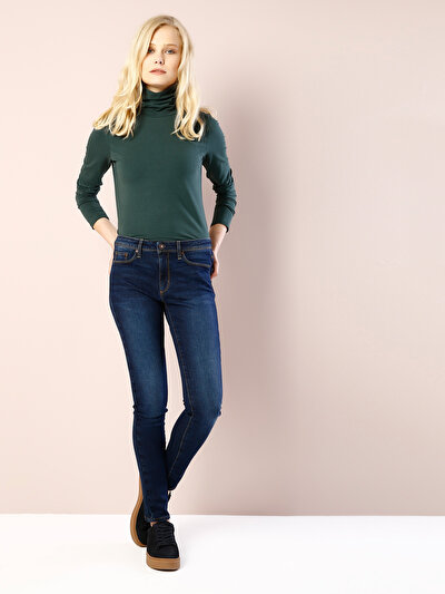 COLINS голубой COLINS голубой <br>Пол: женский; Цвет: дарк парис вош; Размер INT: 25/30;