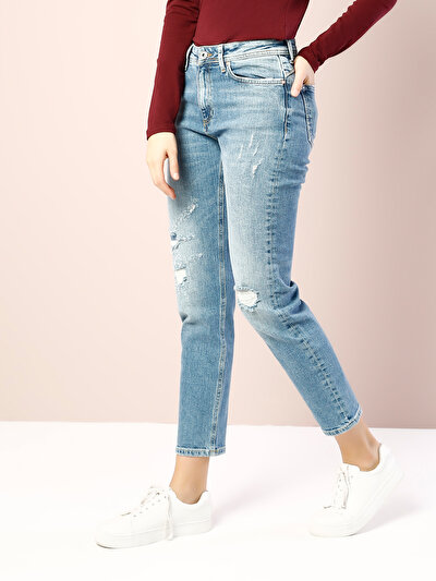COLINS женский брюки COLINS женский брюки<br>Пол: женский; Цвет: газер уош; Размер INT: 28/28;