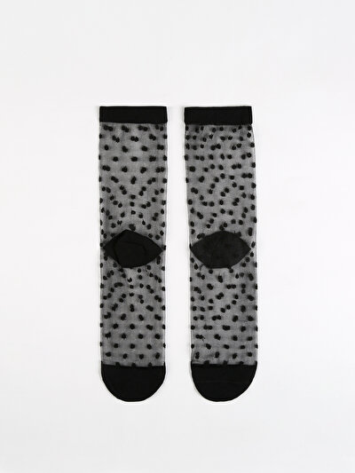 COLINS черный женский носки COLINS черный женский носки<br>Пол: женский; Цвет: черный; Размер INT: STND;
