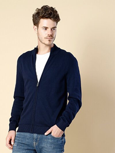 COLINS синий мужской кардиганы COLINS синий мужской кардиганы<br>Пол: мужской; Цвет: синий меланж; Размер INT: M;
