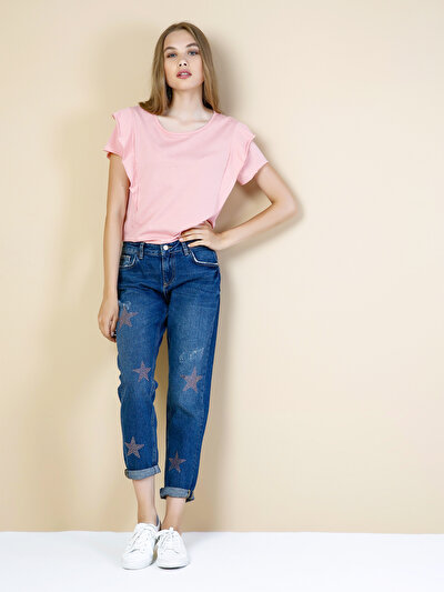 COLINS женский брюки COLINS женский брюки<br>Пол: женский; Цвет: хуеска уош; Размер INT: 28/28;