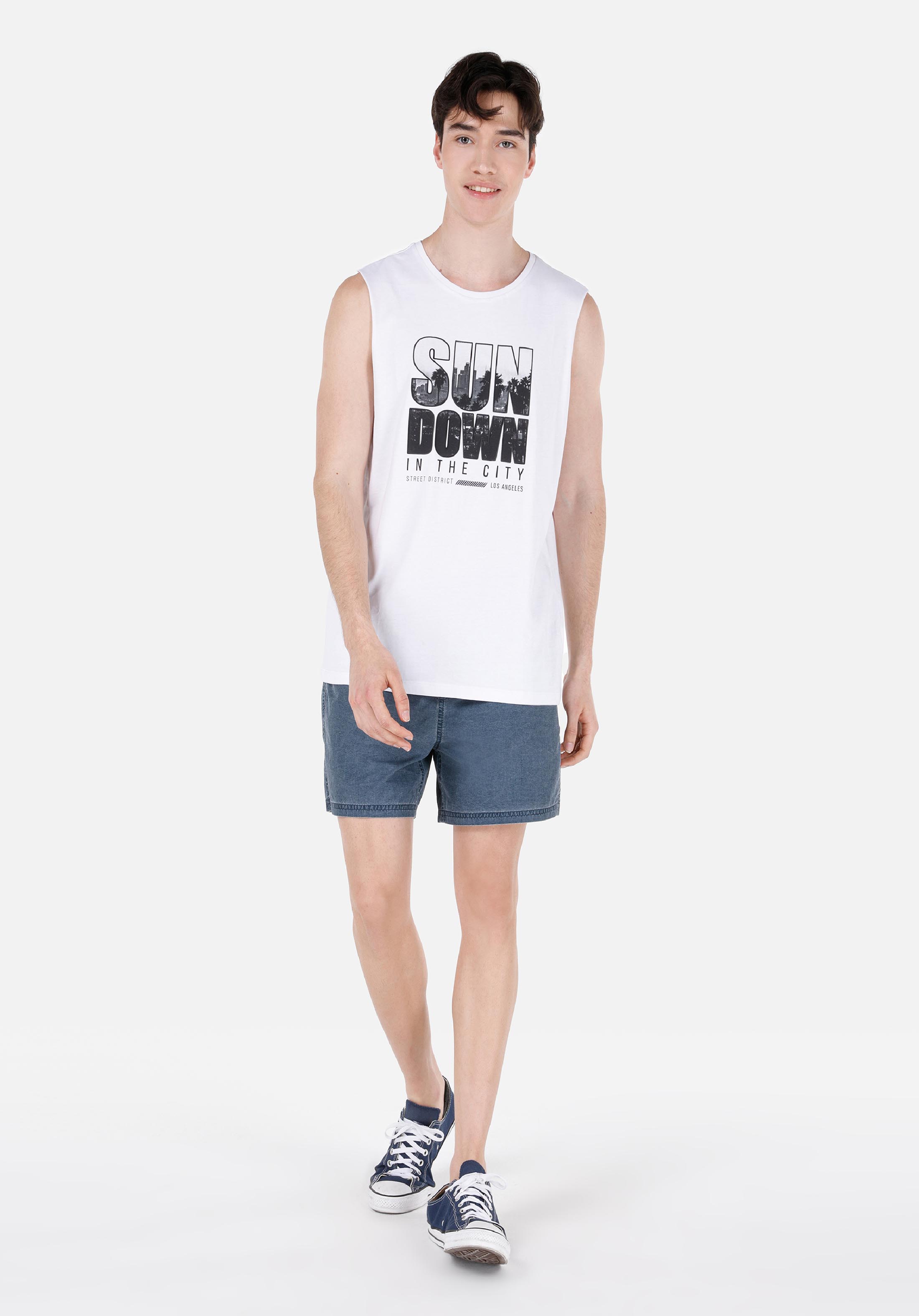 Показать информацию о Slim fit мужские синие плавательные шорты