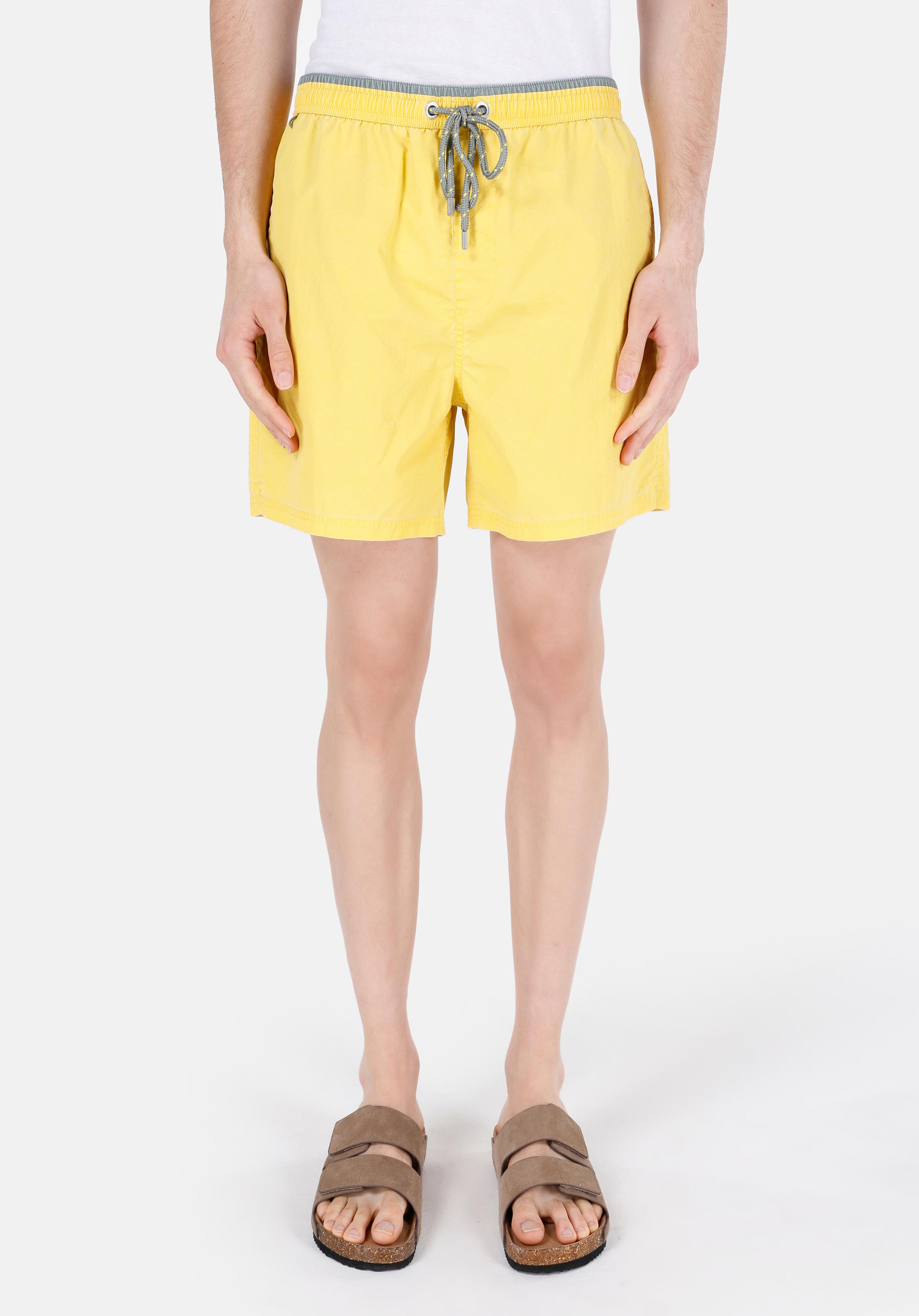 Показать информацию о Slim fit мужские плавательные шорты сари