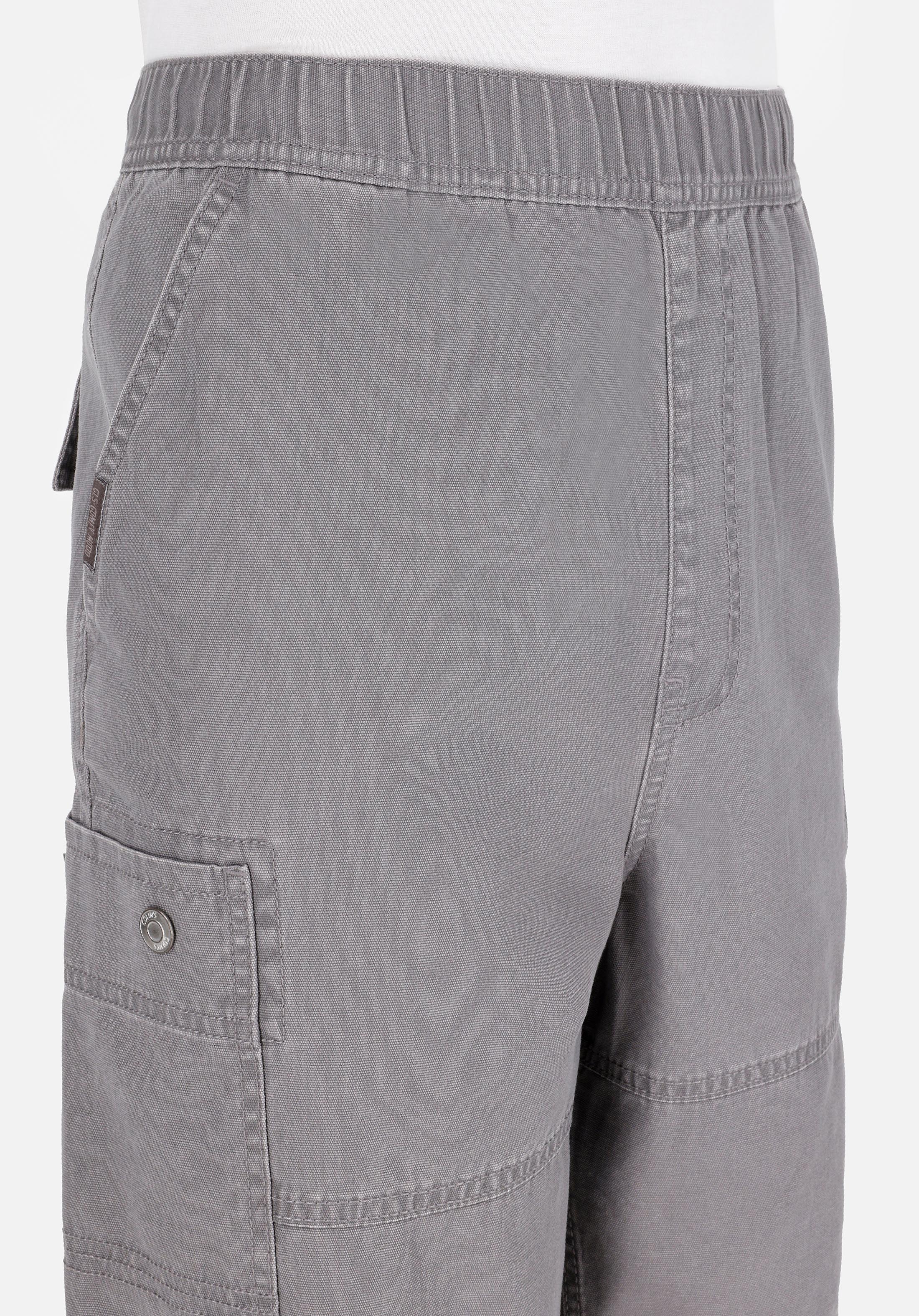 Показать информацию о Comfort fit mid way прямые мужские серые шорты