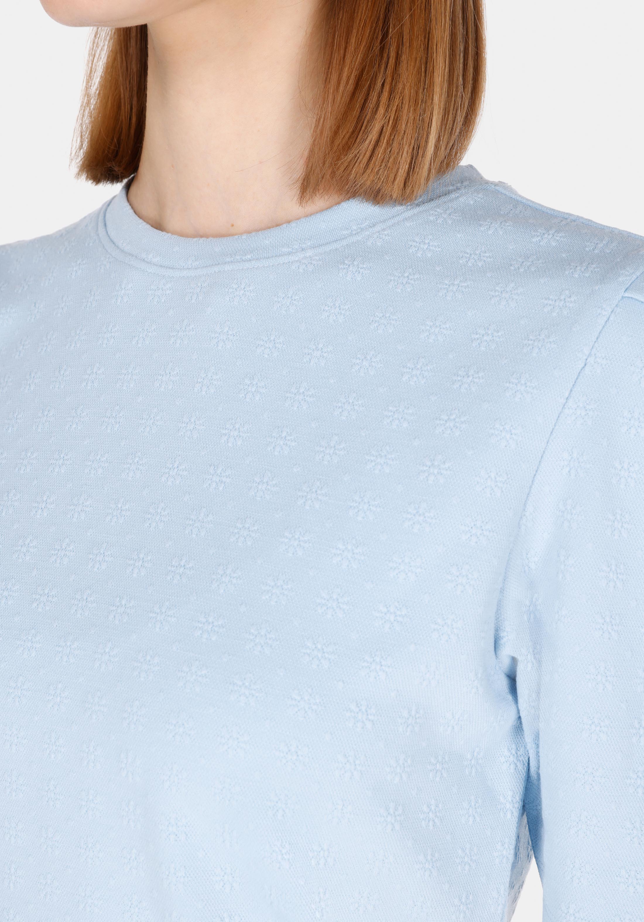 Показать информацию о Женская синяя футболка с коротким рукавом slim fit
