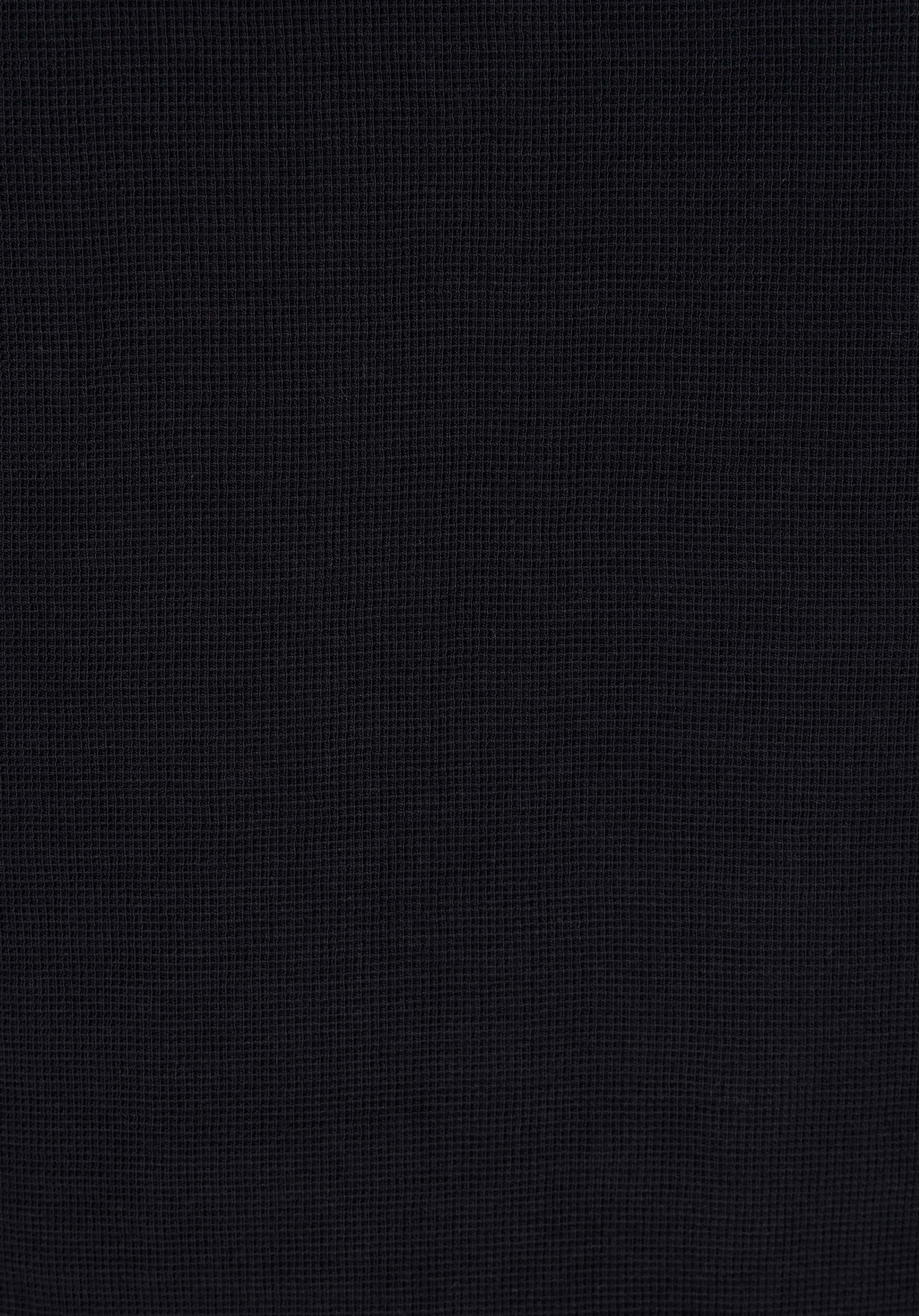 Показать информацию о Comfort fit жаккардовая мужская черная футболка с коротким рукавом с круглым вырезом