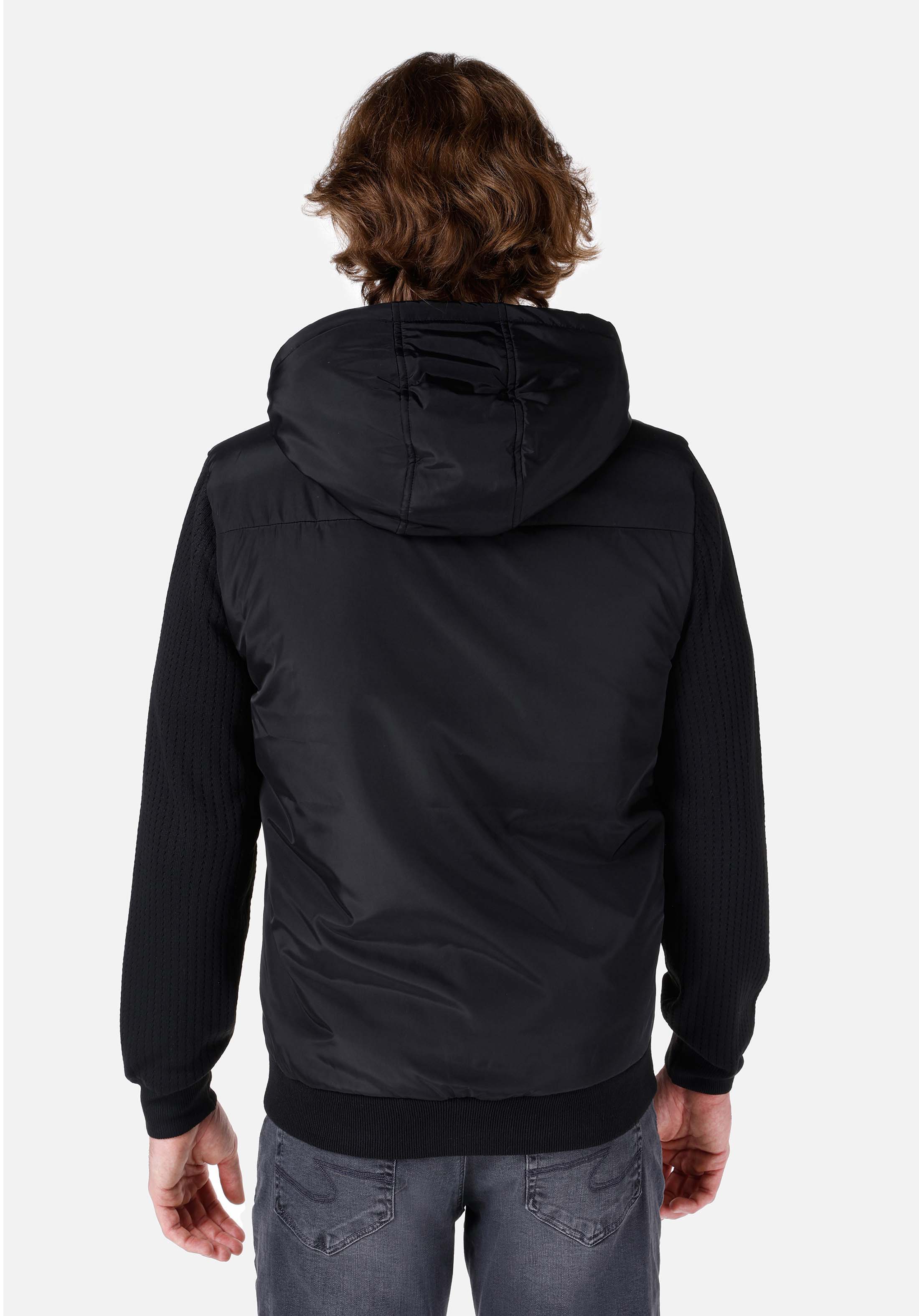 Показать информацию о Slim fit мужское черное пальто