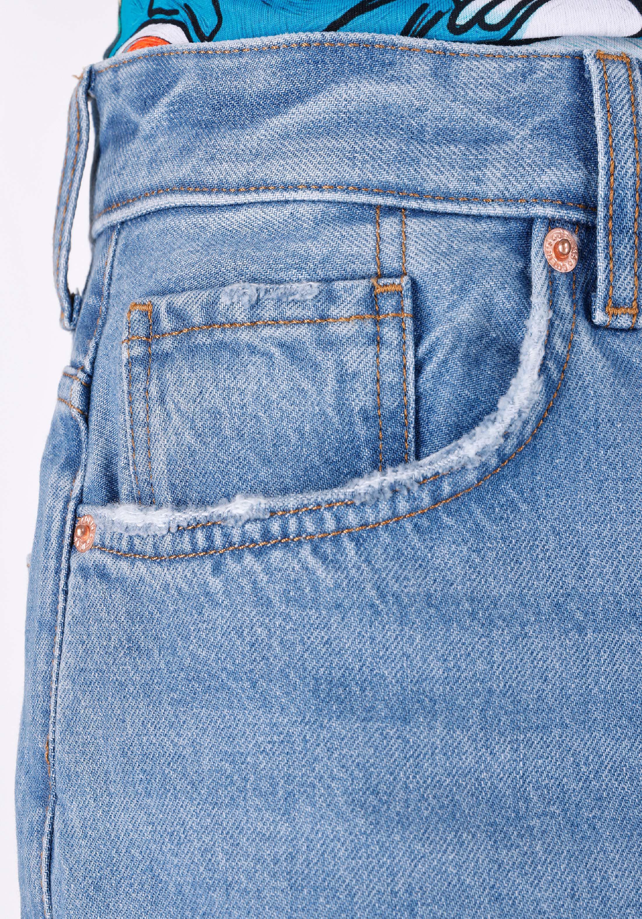 Показать информацию о Мужские джинсы loose relaxed fit с заниженной посадкой, укороченные