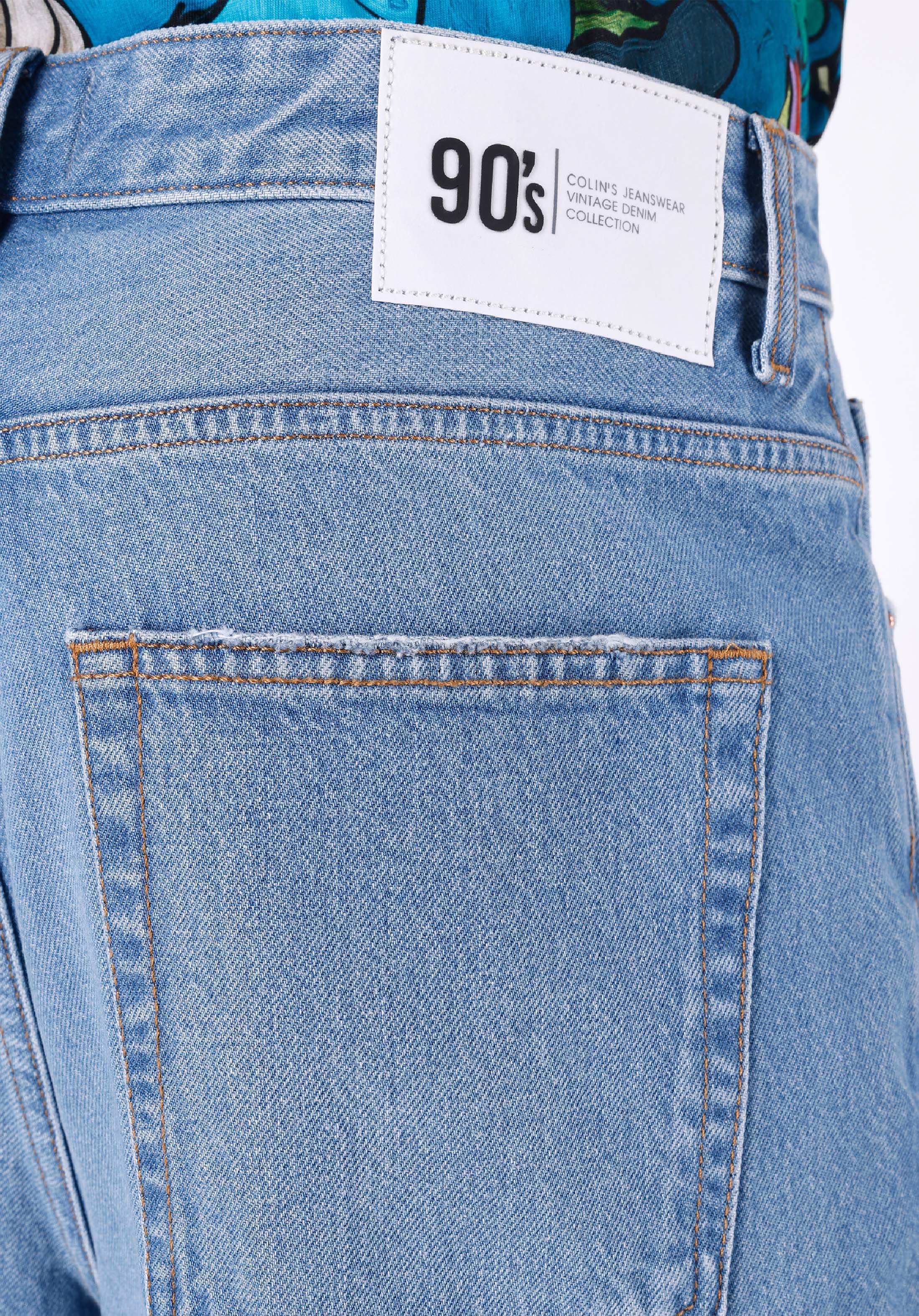 Показать информацию о Мужские джинсы loose relaxed fit с заниженной посадкой, укороченные