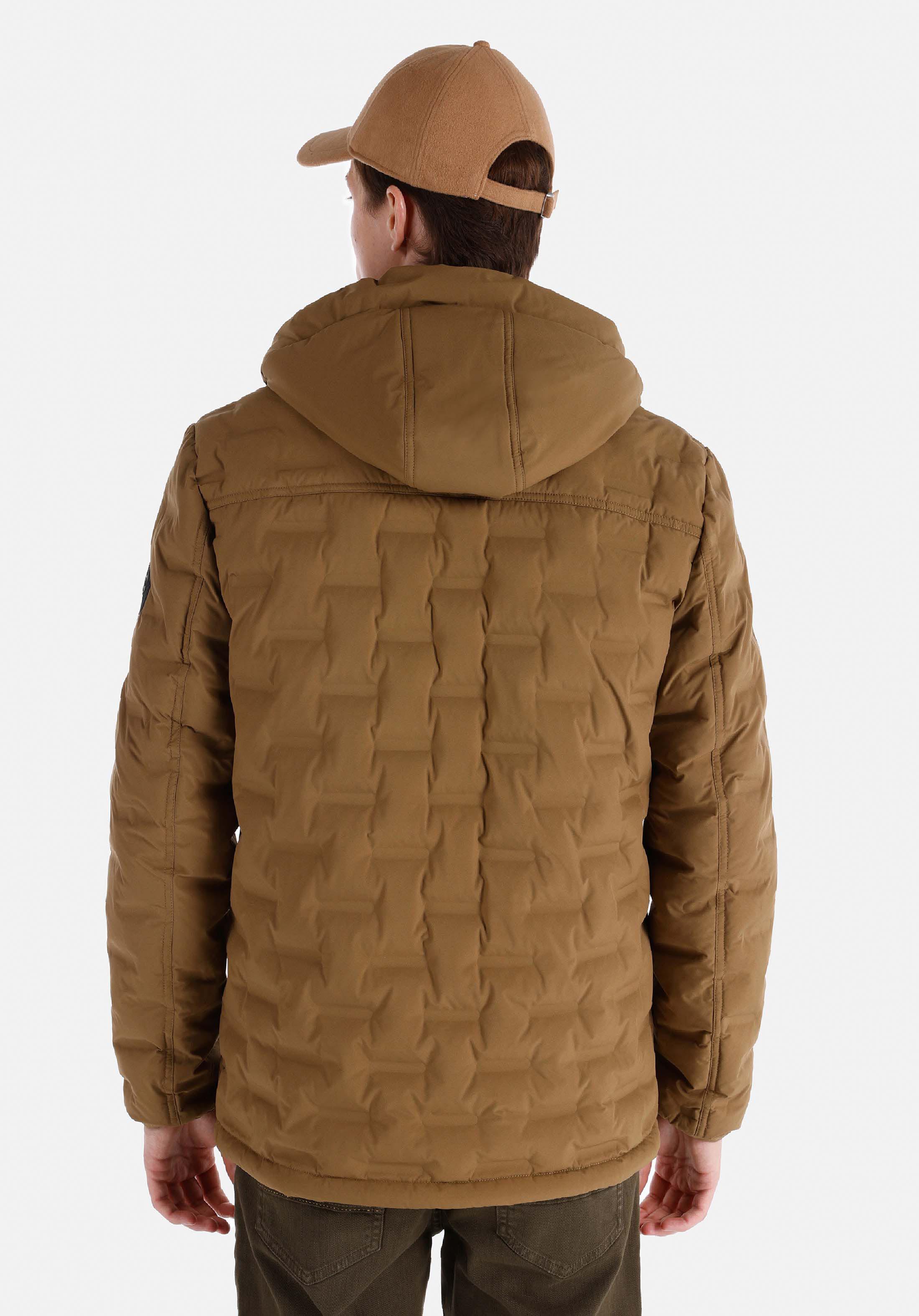 Показать информацию о Slim fit мужское коричневое пальто