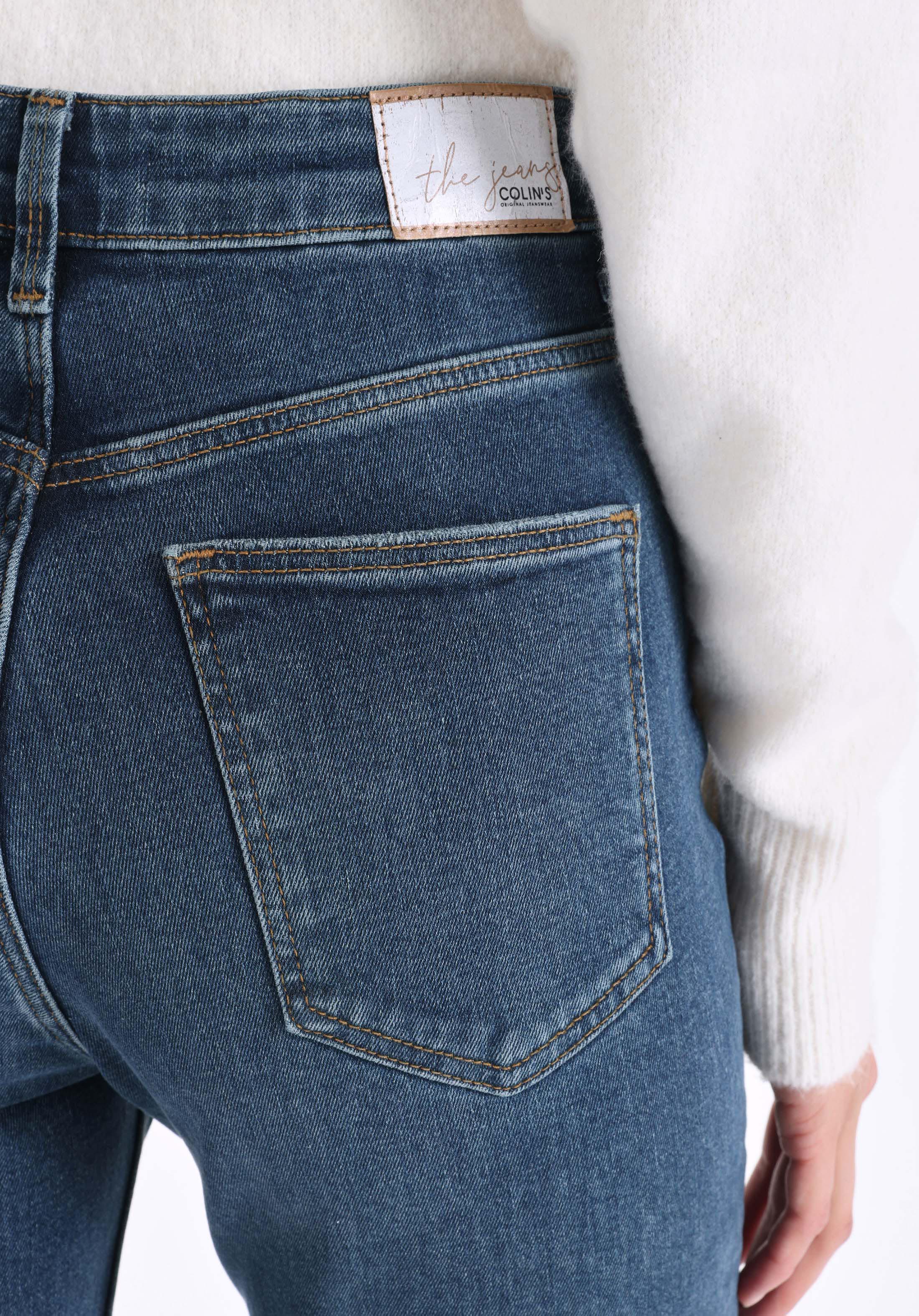 Показать информацию о Mom fit женские джинсы цвета индиго