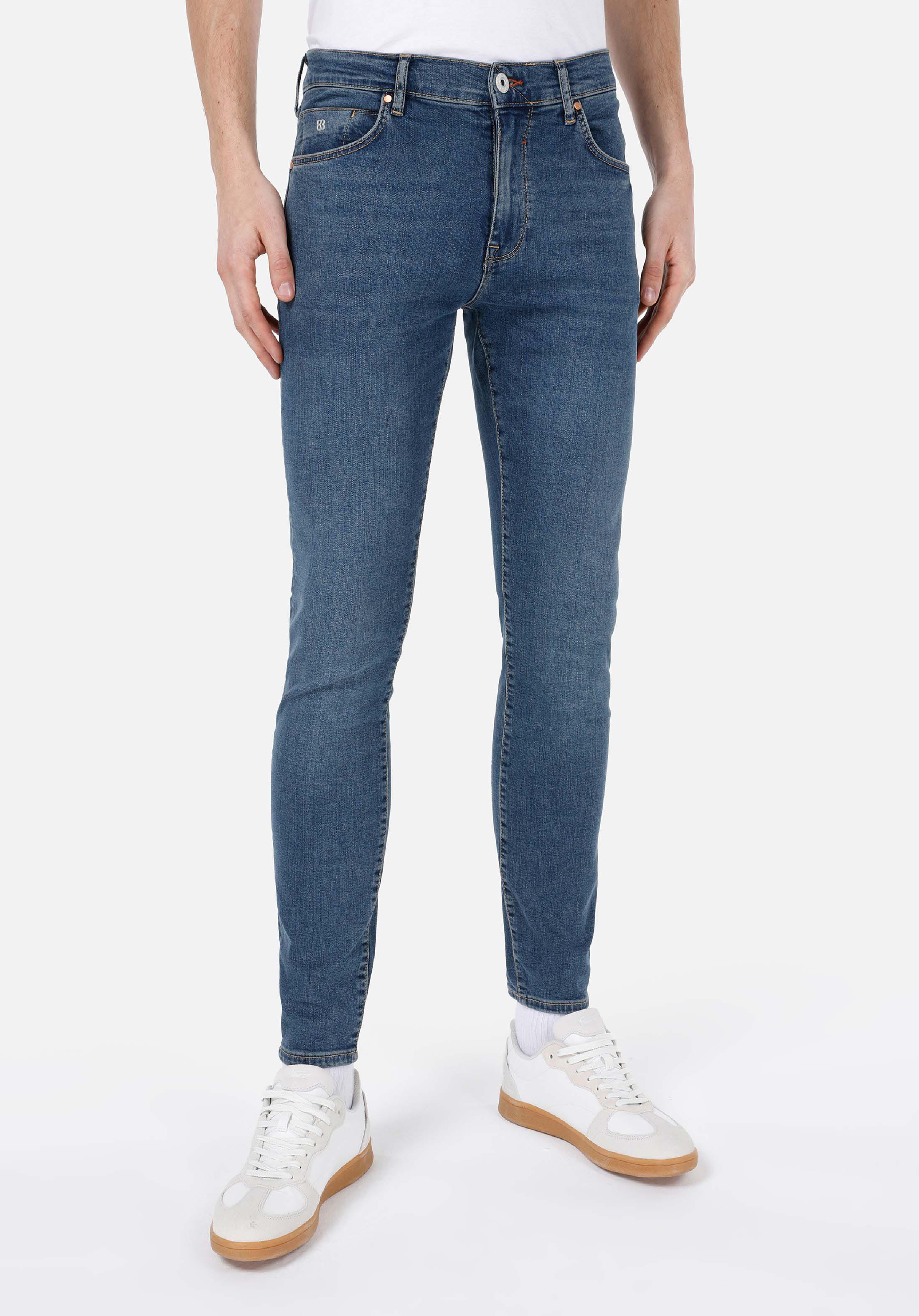 Показать информацию о Мужские джинсы деним skinny fit низкая посадка