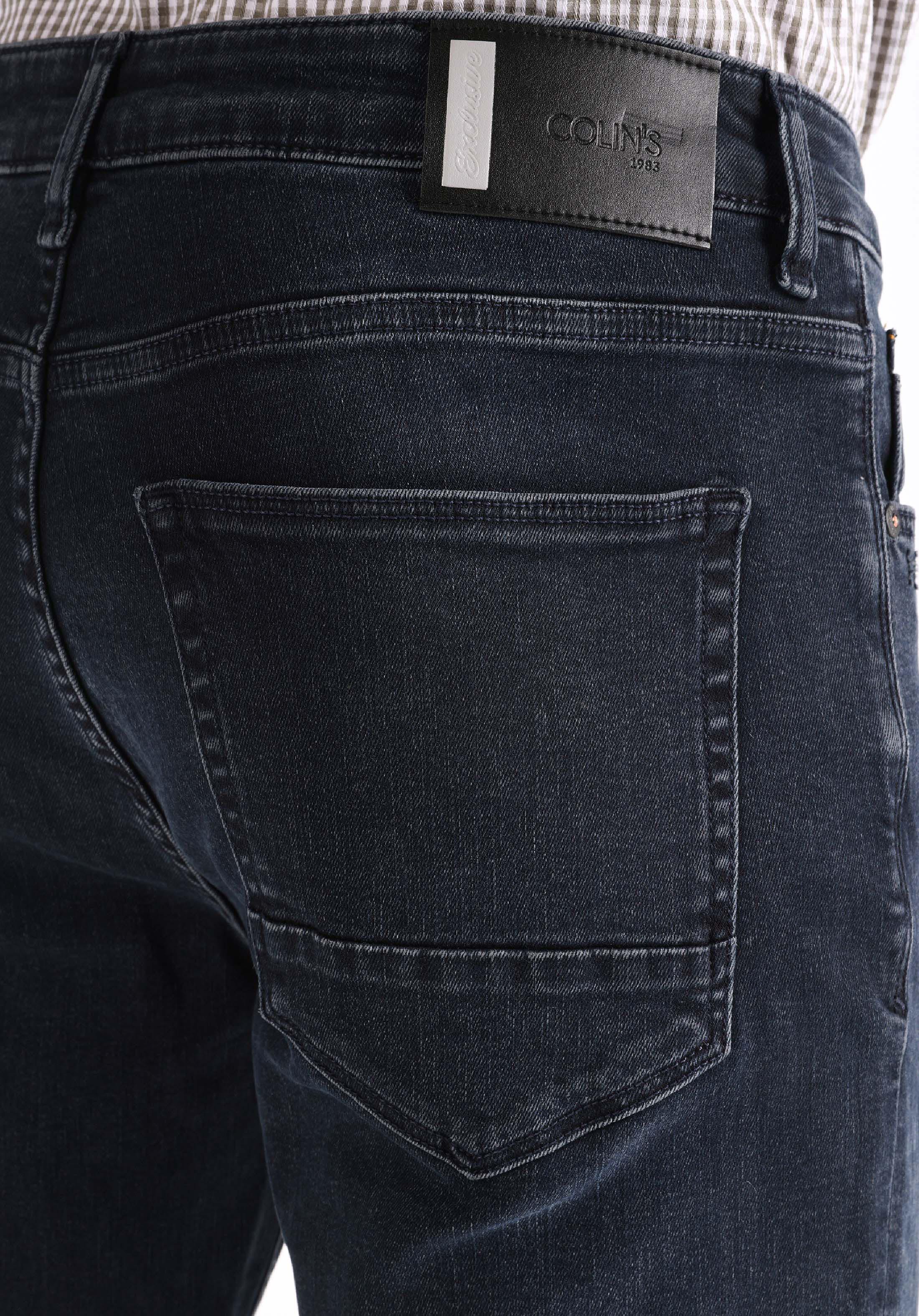 Показать информацию о Мужские джинсы темный индиго straight fit прямые низкая посадка