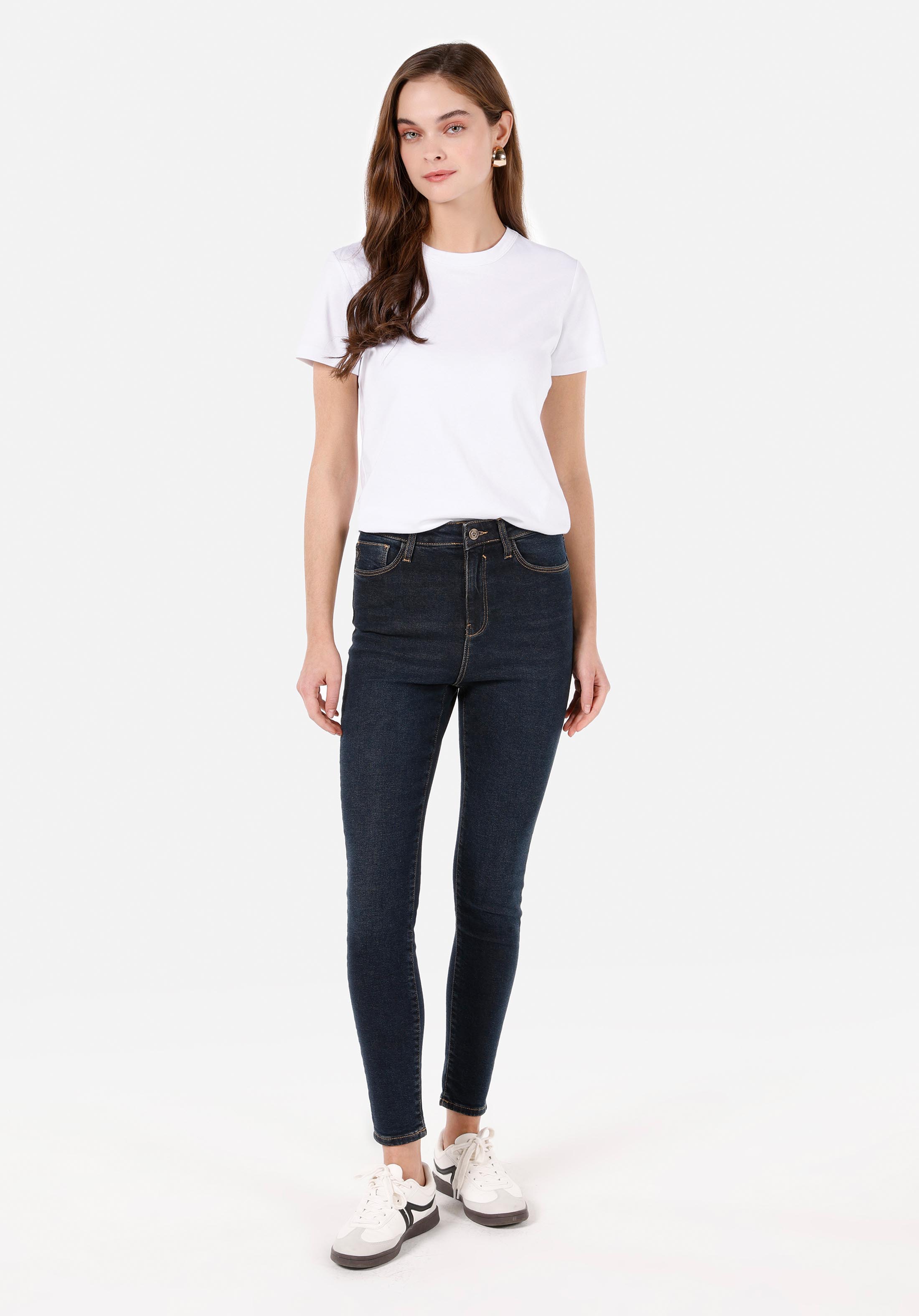 Показать информацию о Женские джинсы деним skinny fit