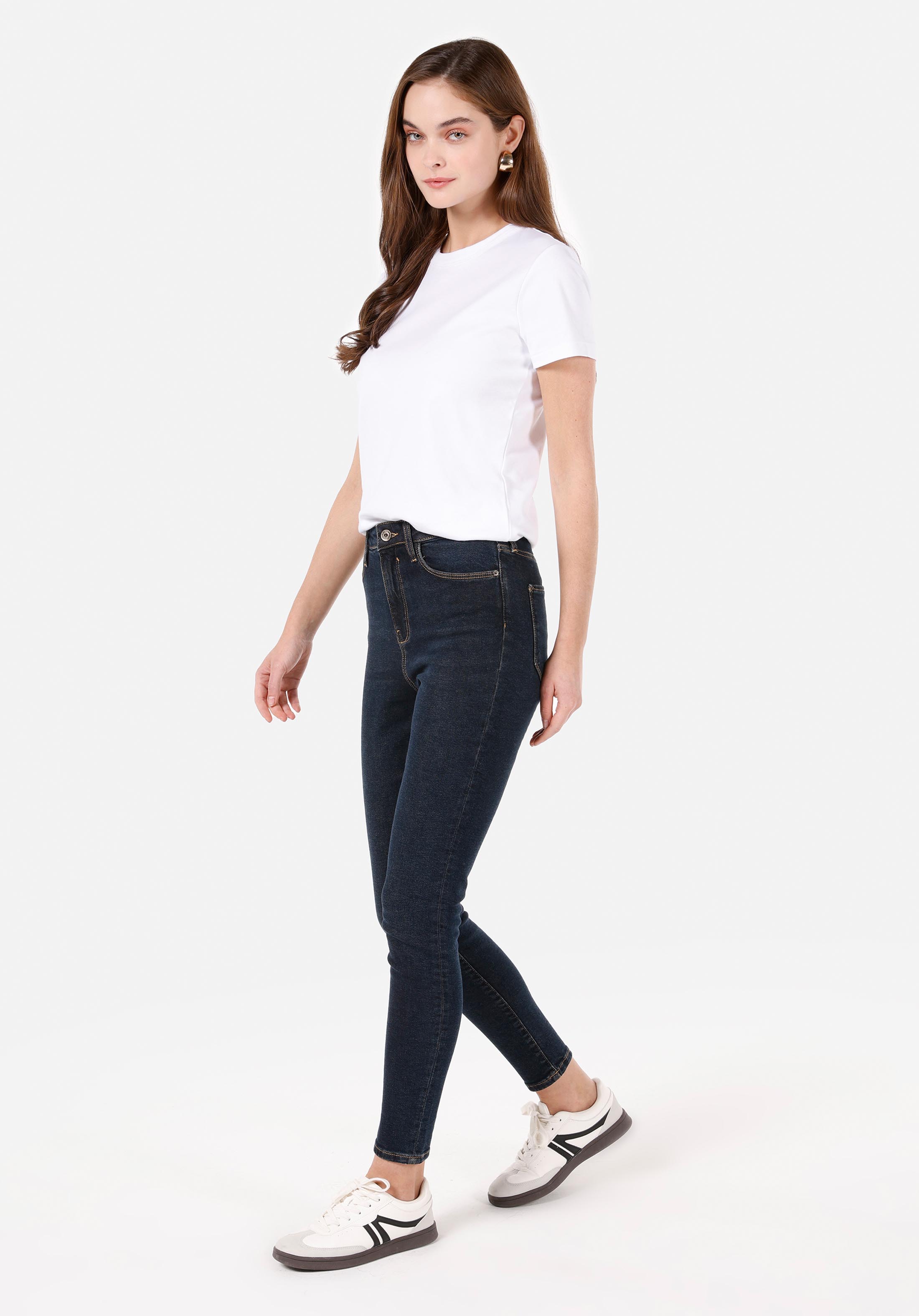 Показать информацию о Женские джинсы деним skinny fit