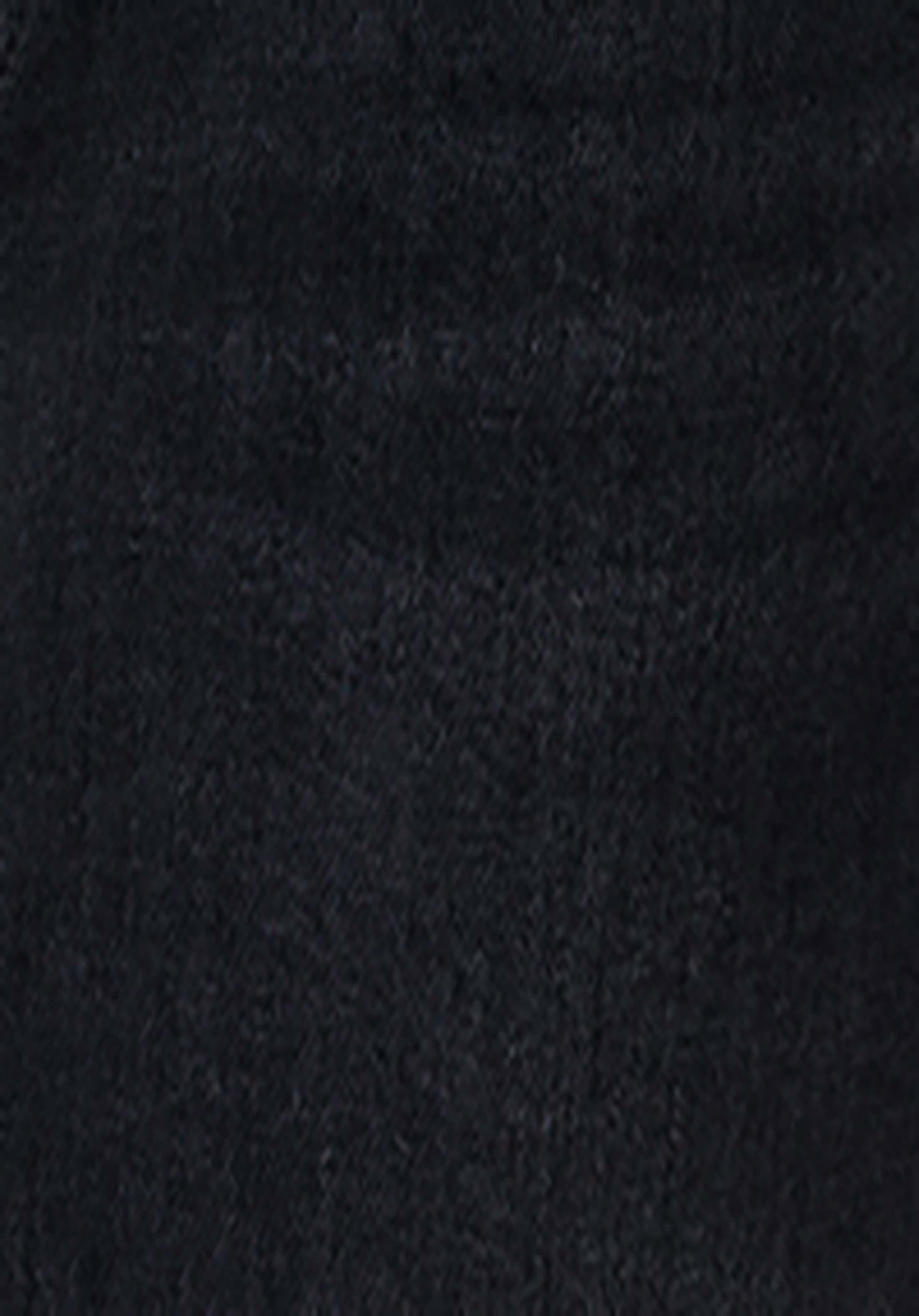 Показать информацию о Chino fit средняя талия прямые мужские черные джинсы