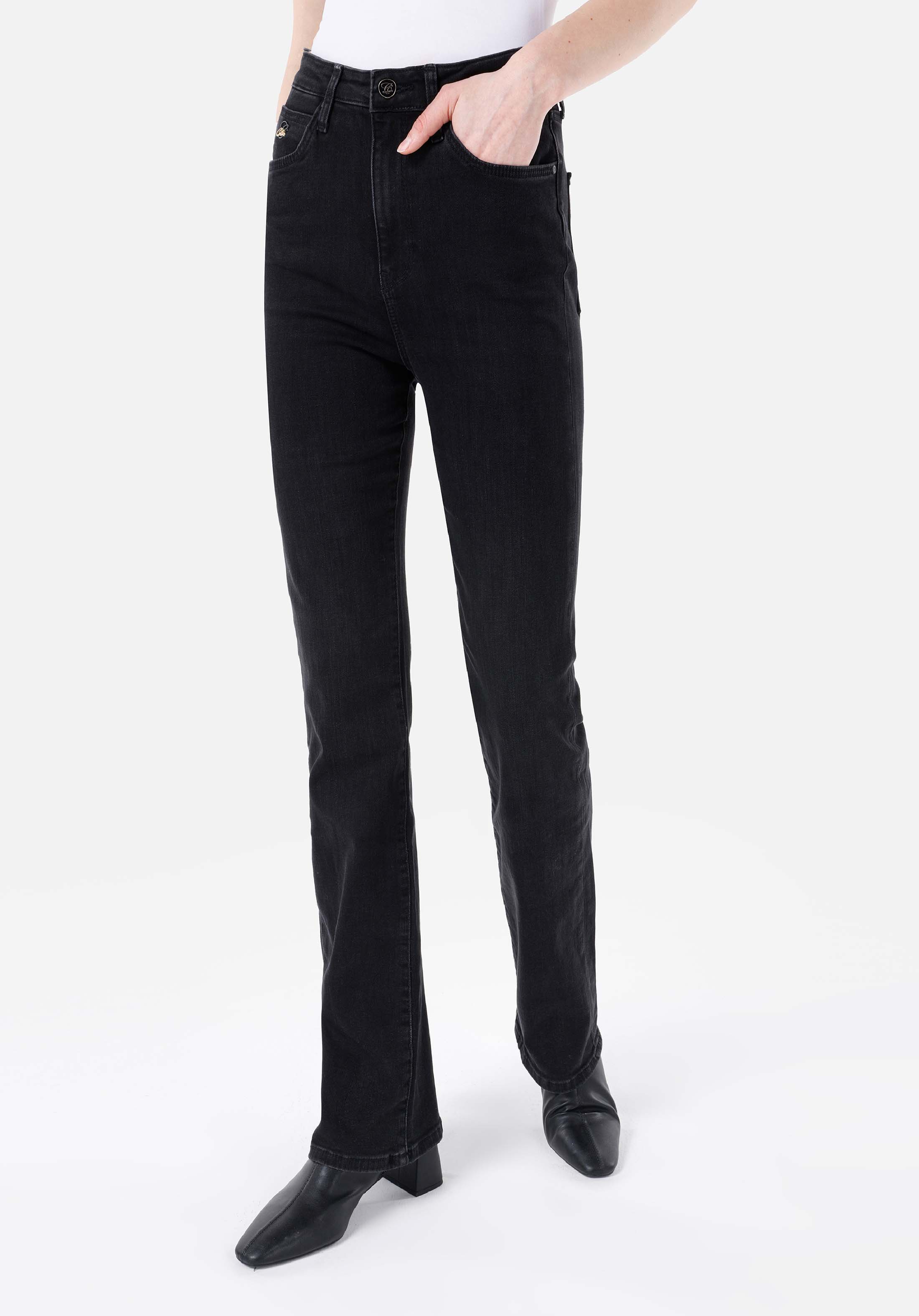 Показать информацию о Женские джинсы slim fit завышенная посадка испанский крой