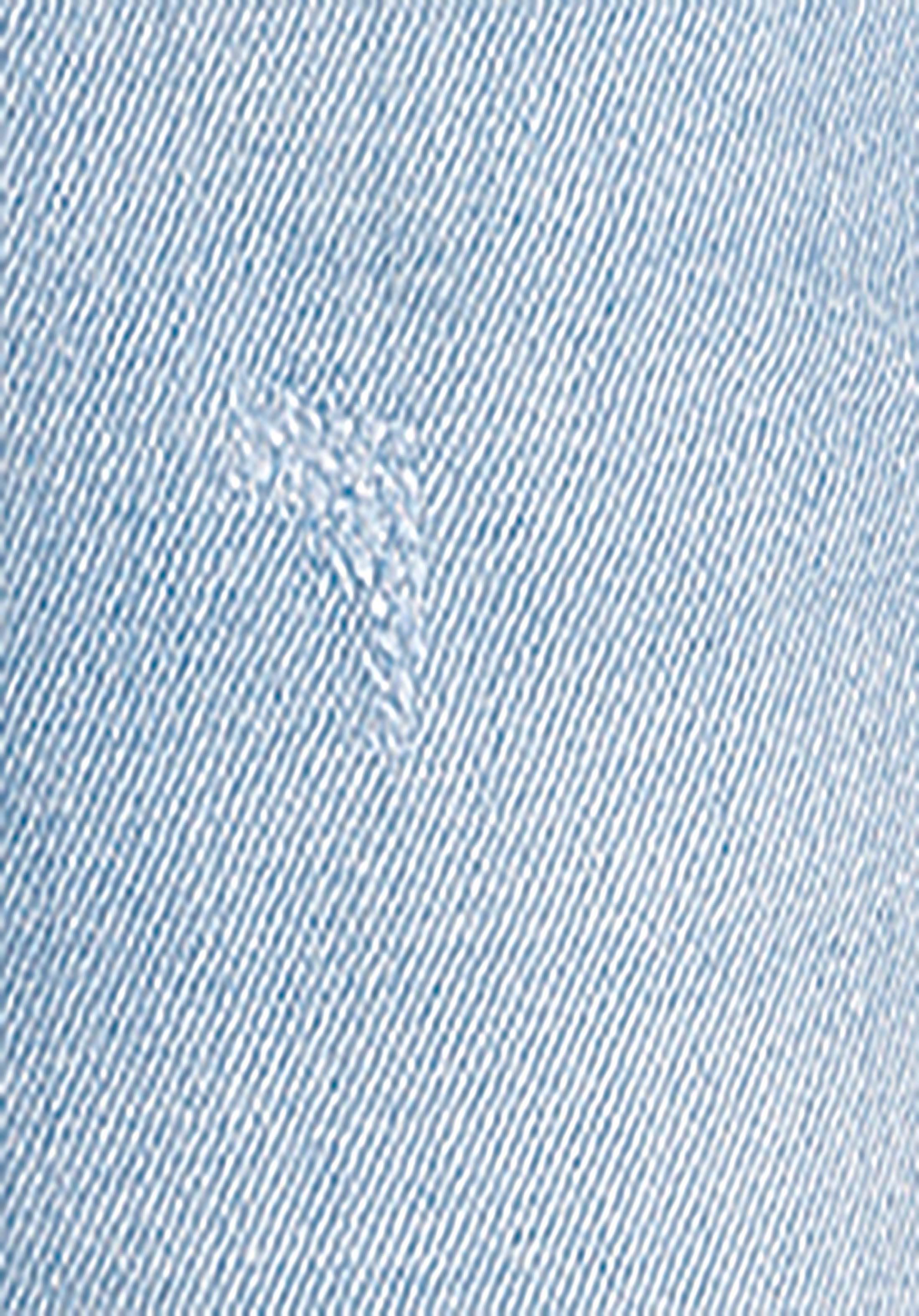 Показать информацию о Мужские джинсы прямого кроя цвета индиго
