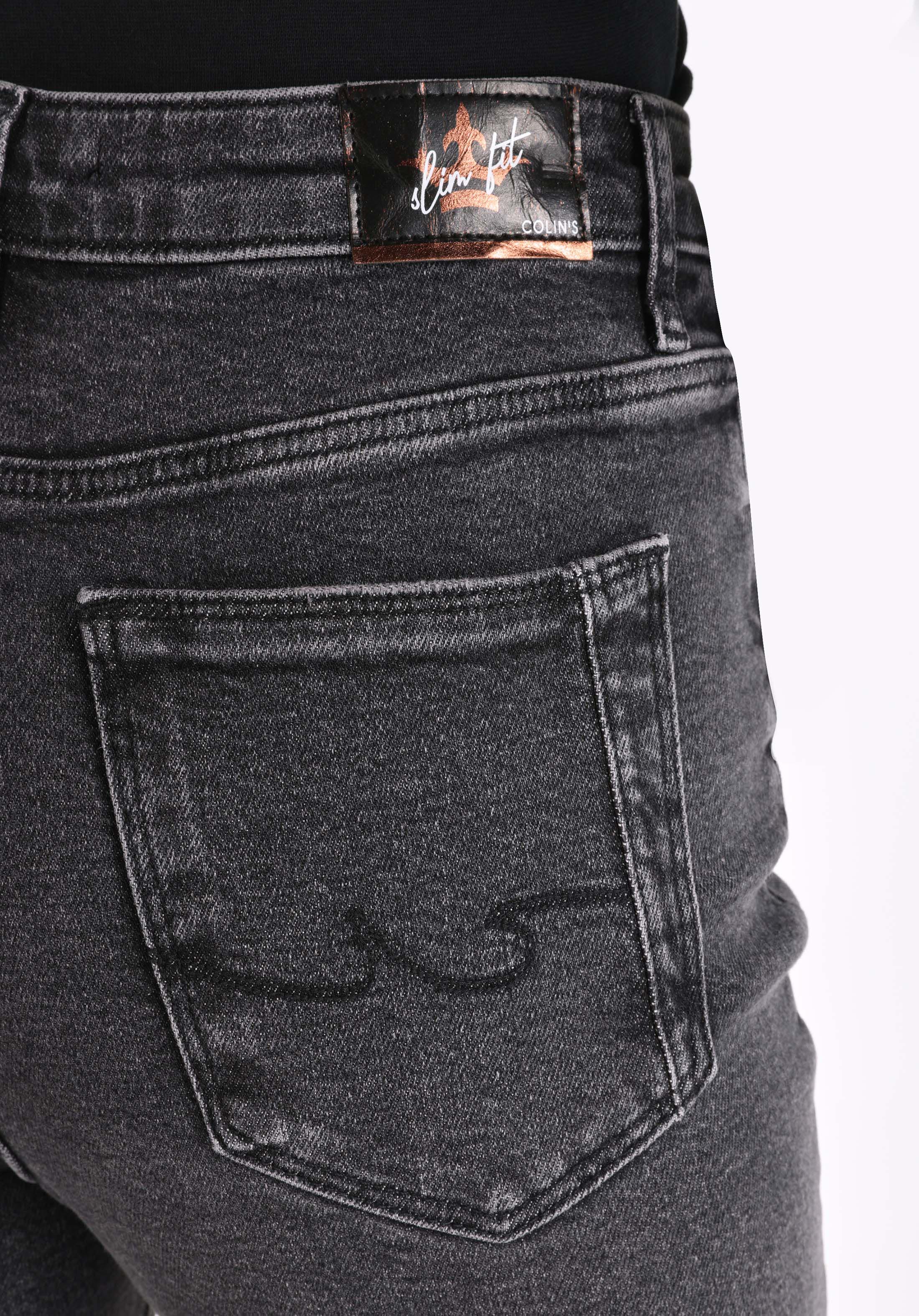 Показать информацию о Slim fit средний талия узкие женские джинсы