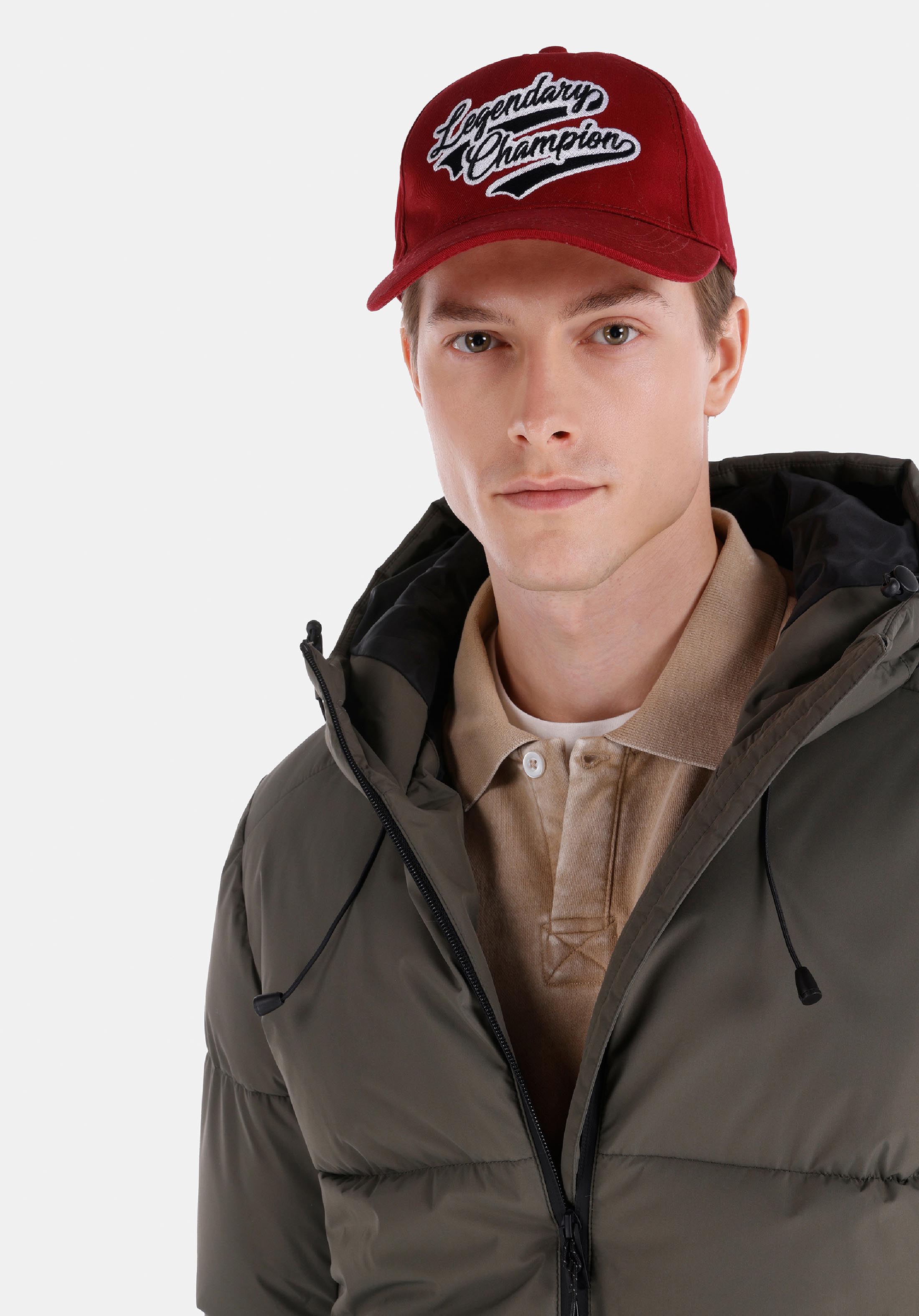Показать информацию о Slim fit мужское зеленое пальто