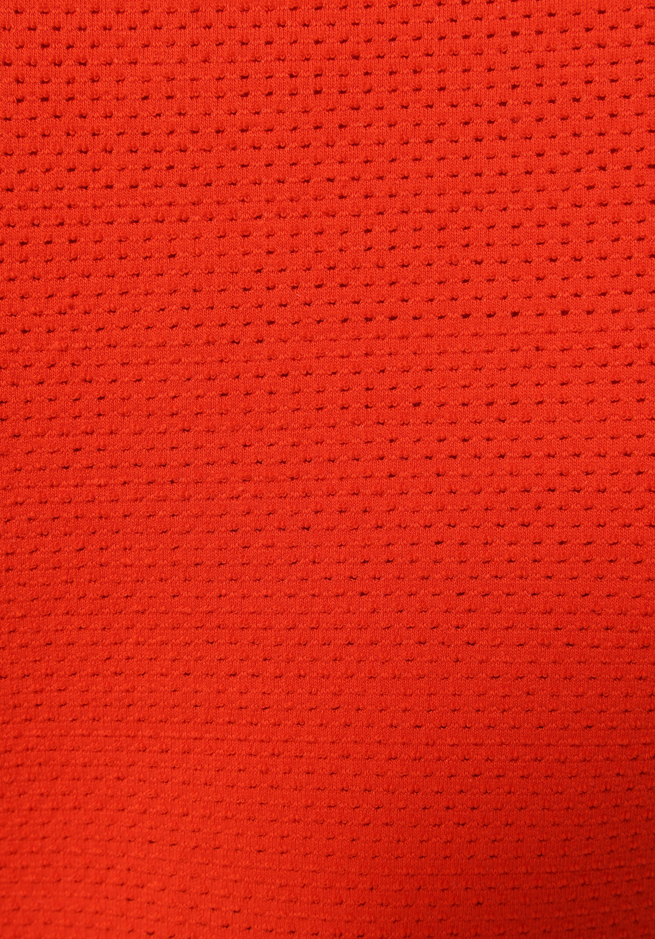 Показать информацию о Slim fit polo neck прямая женская красная футболка с коротким рукавом