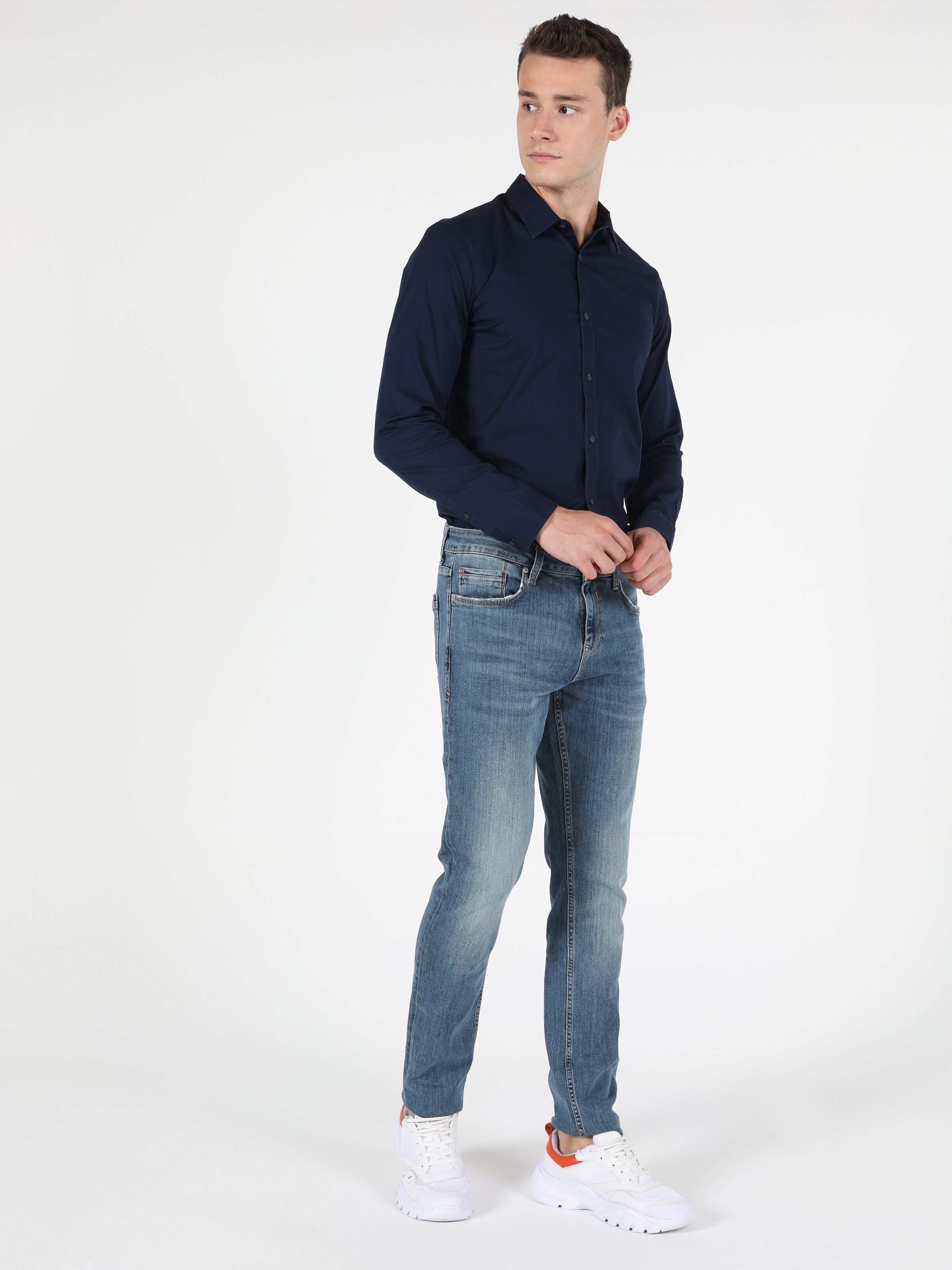 Мужские прямые джинсы 044 KARL straight 