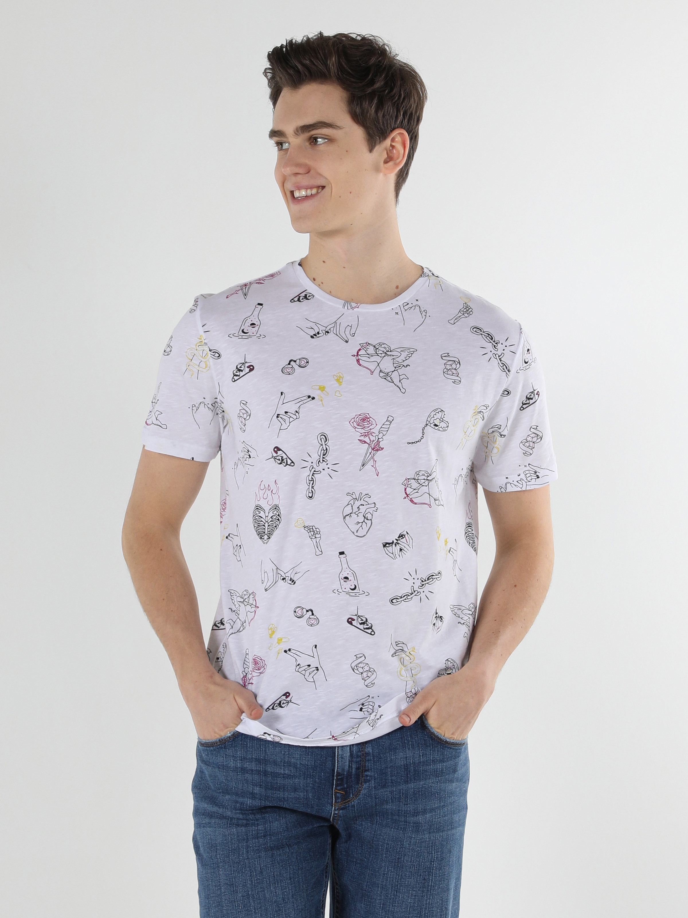 pull and bear regular fit t shirt