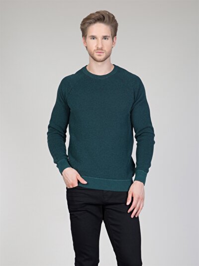 COLIN'S зеленый мужской свитеры