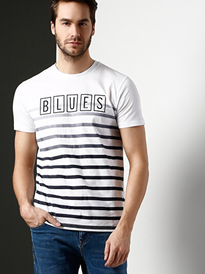 COLIN'S белый мужской футболки короткий рукав