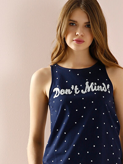 COLIN'S синий женский майки