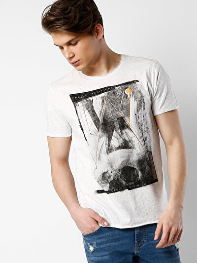 COLIN'S каменный мужской футболки короткий рукав