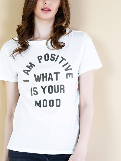 COLIN'S белый женский футболки короткий рукав