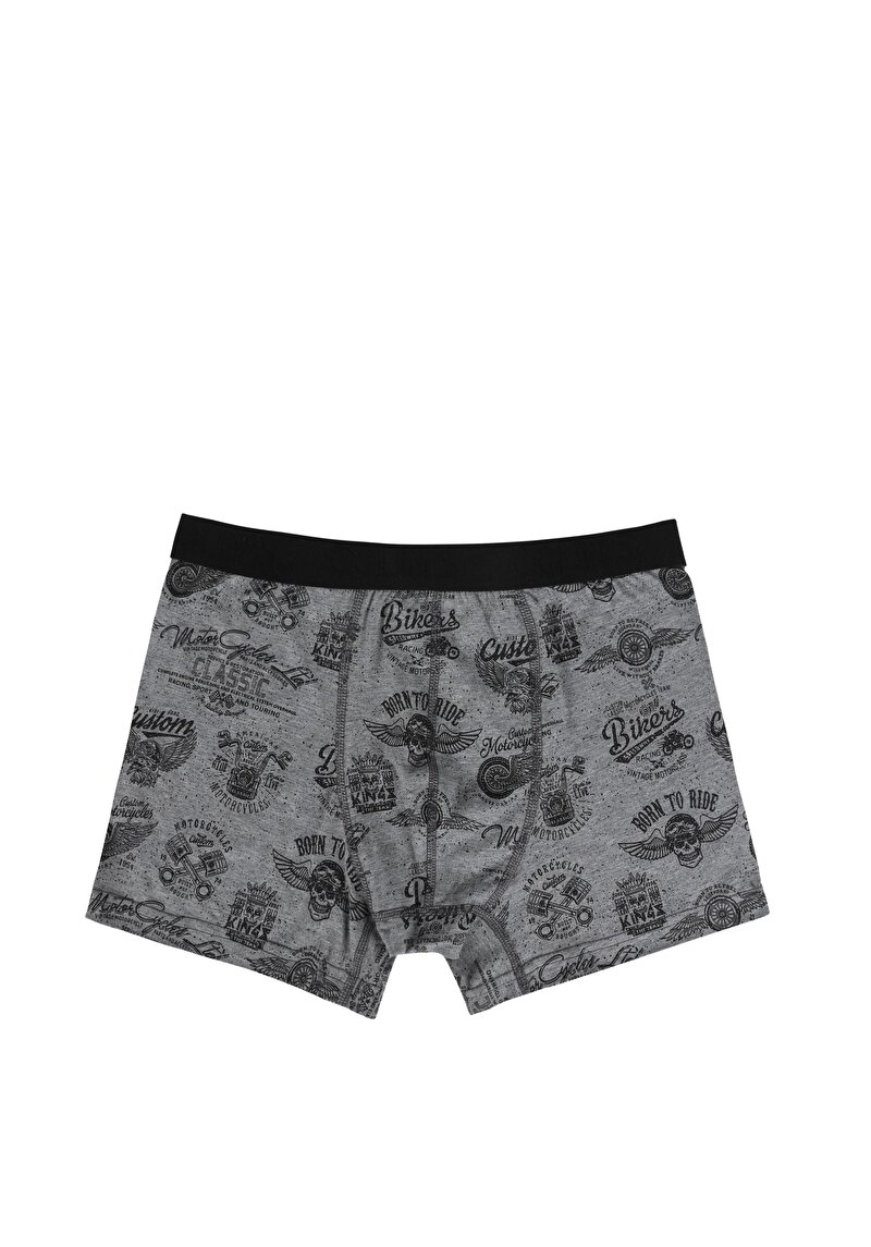 Изображение Мужские антрацитовые боксеры modern fit