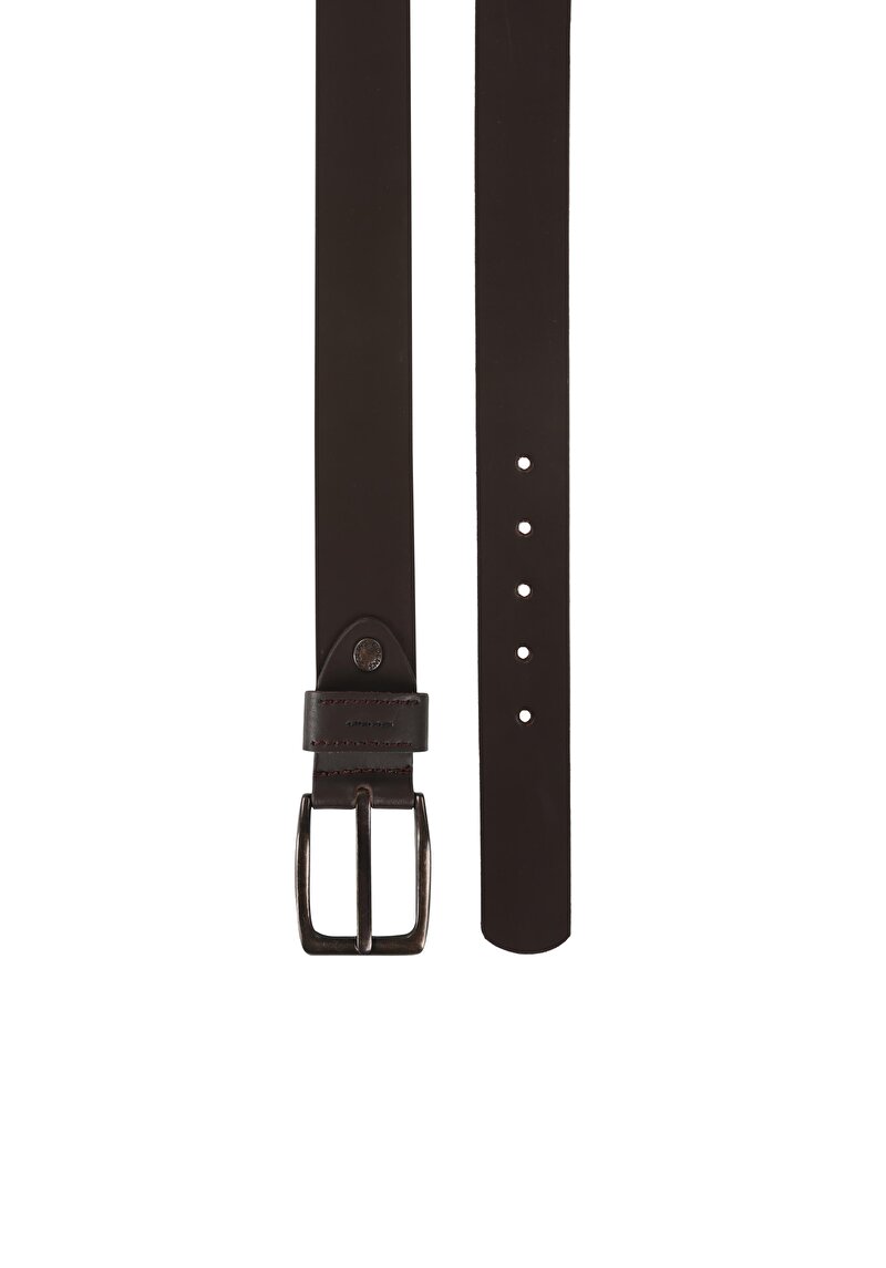 Изображение Мужской ремень коричневого цвета