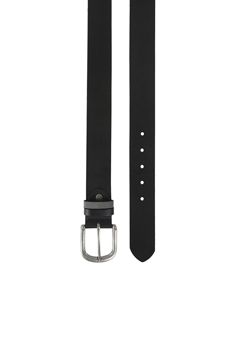 Изображение Мужской ремень черного цвета