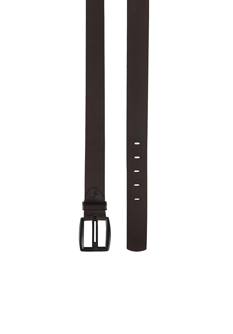 Изображение Мужской ремень коричневого цвета