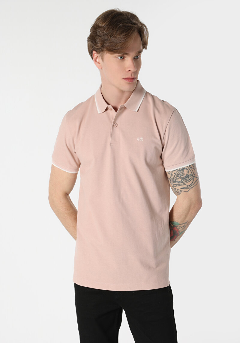 Изображение Мужская футболка-поло короткий рукав