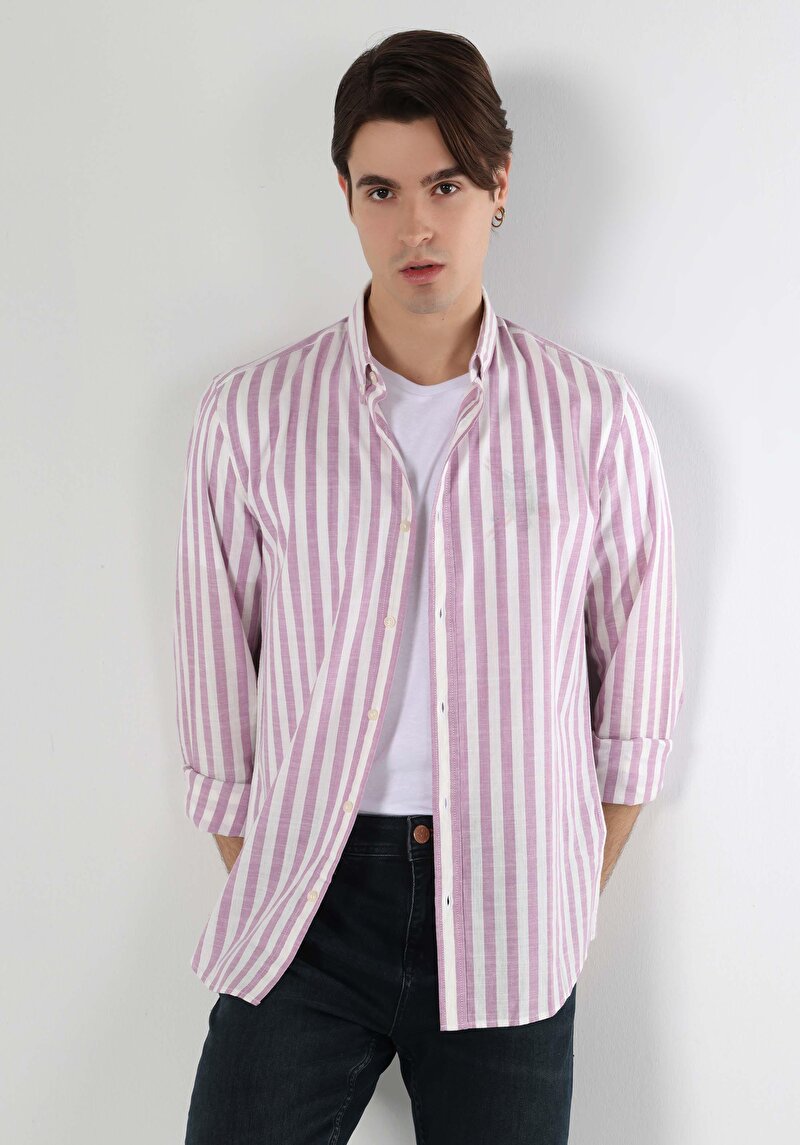 Изображение Мужская рубашка длинный рукав