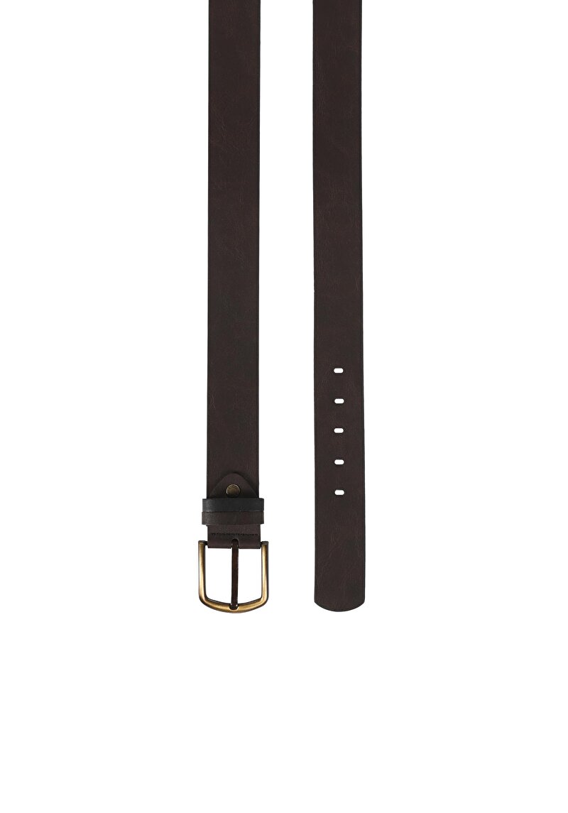 Изображение Мужской ремень коричневого цвета