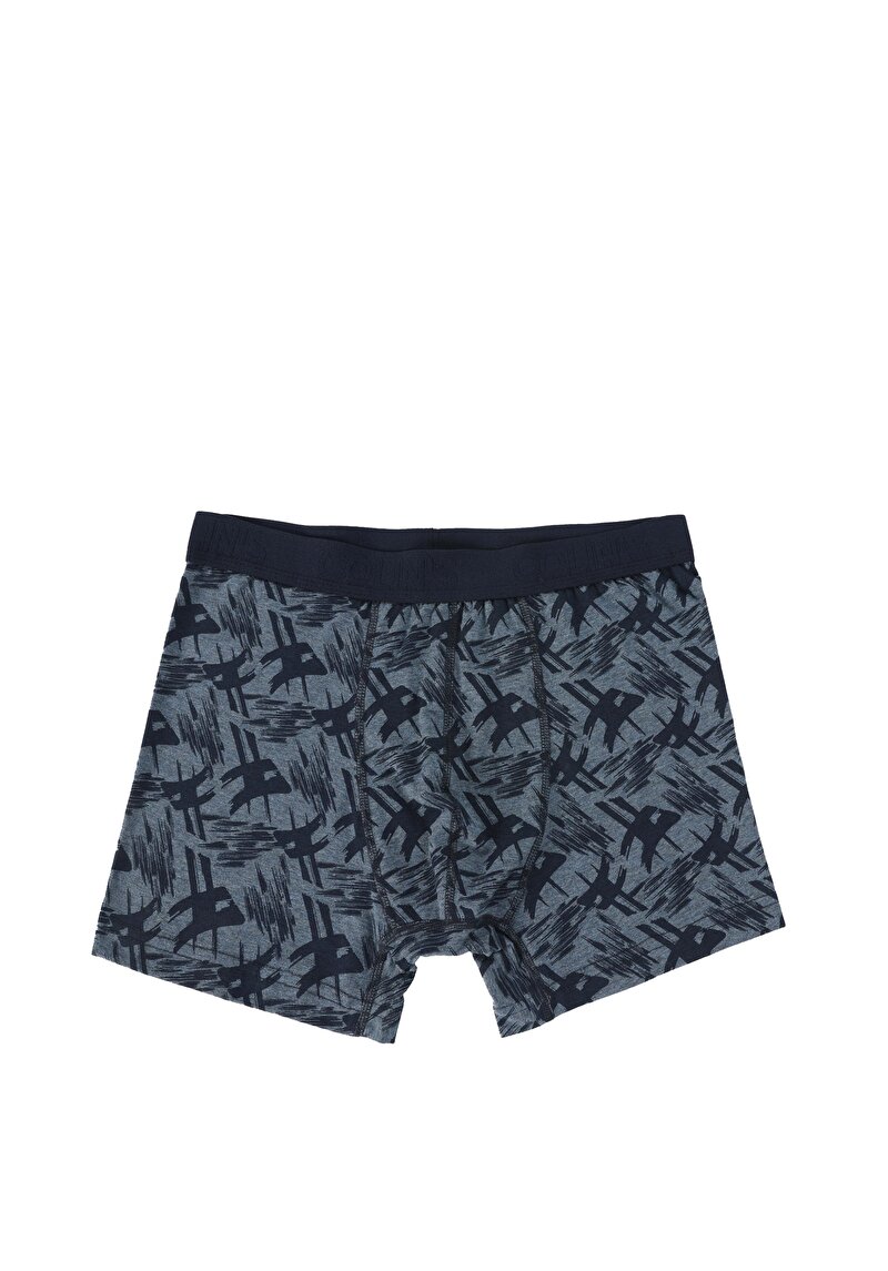 Изображение Мужские тёмно-синие боксеры modern fit