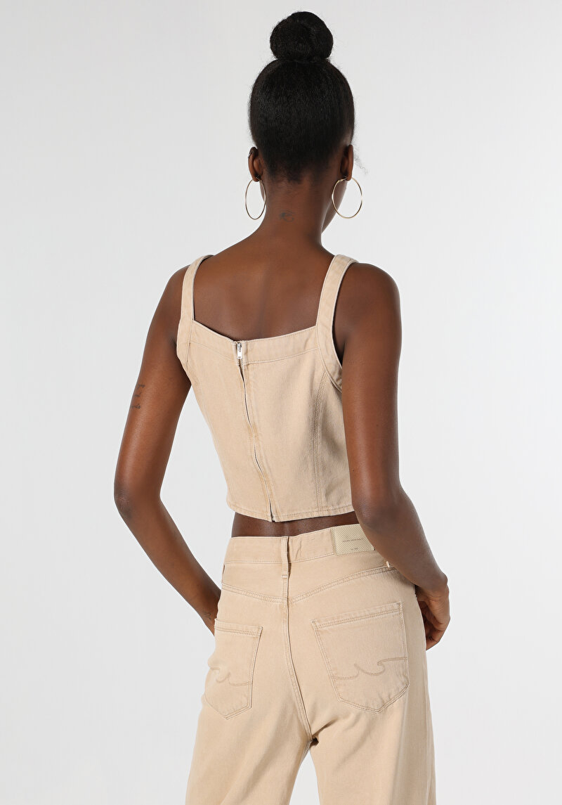 Показать информацию о Женская приталенная рубашка без рукавов с квадратным воротником элегантный летний стиль