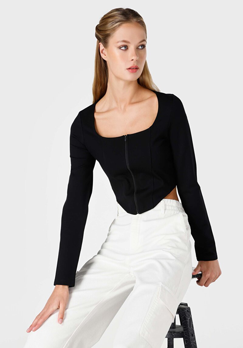 Изображение Женская футболка длинный рукав