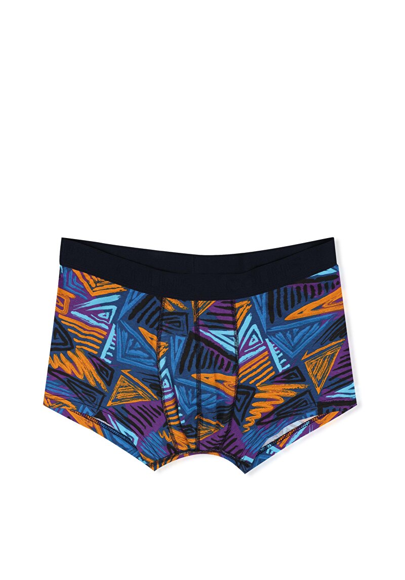 Изображение Мужские разноцветные боксёры с принтом modern fit
