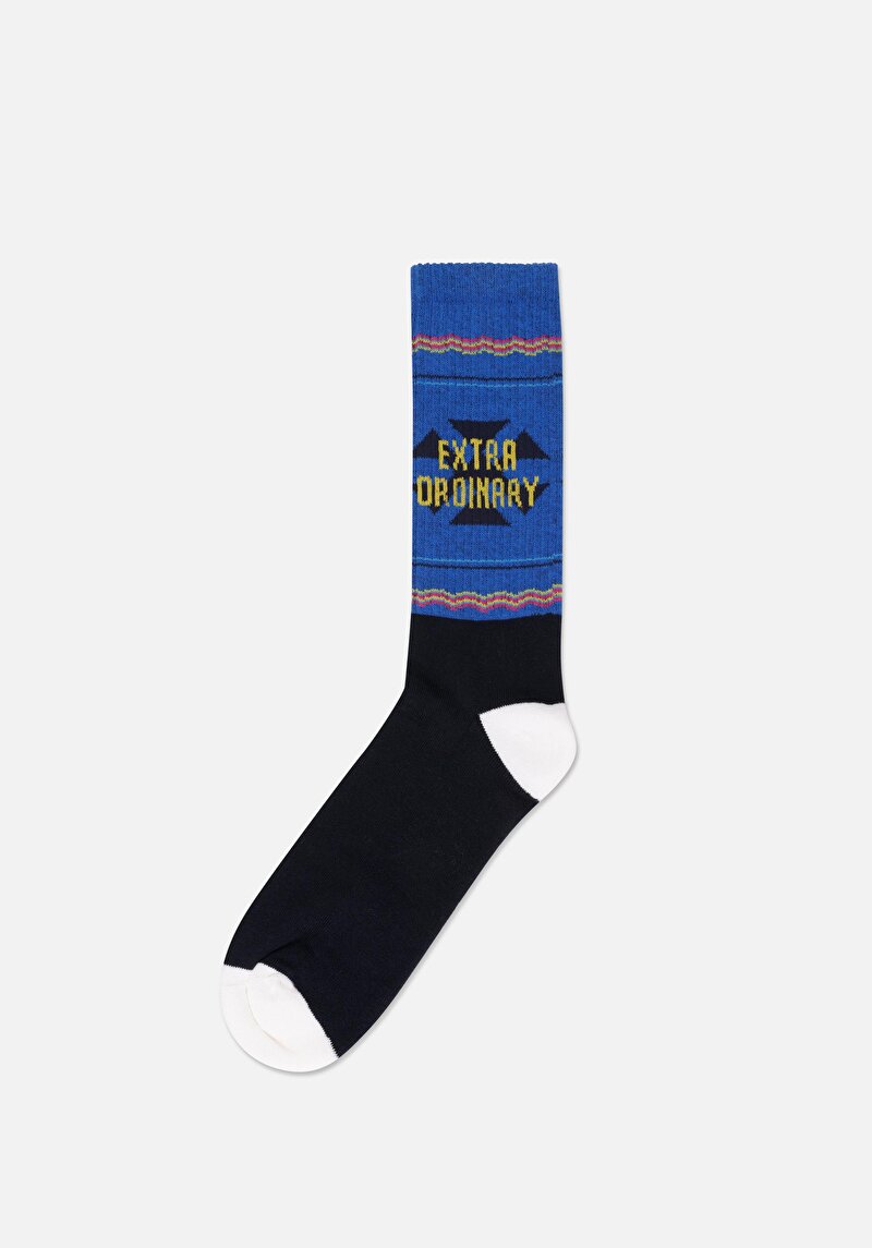 Изображение Мужские тёмно-синие носки