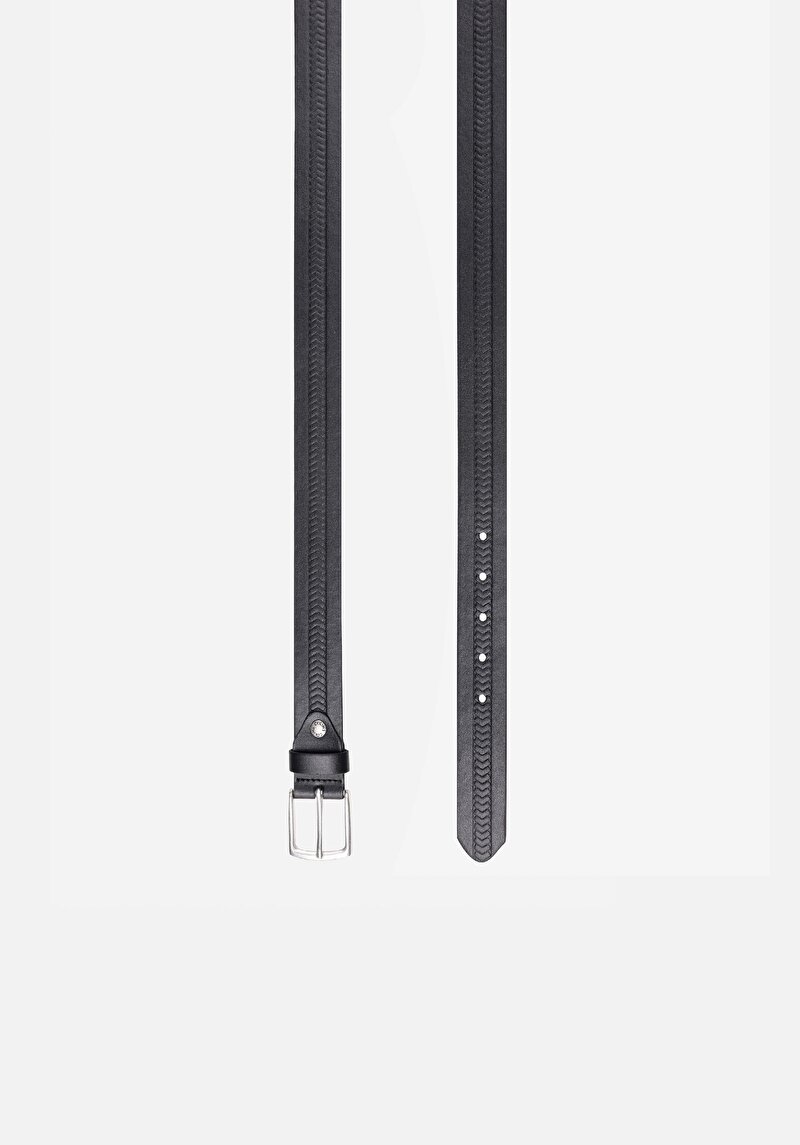 Изображение Мужской черный ремень