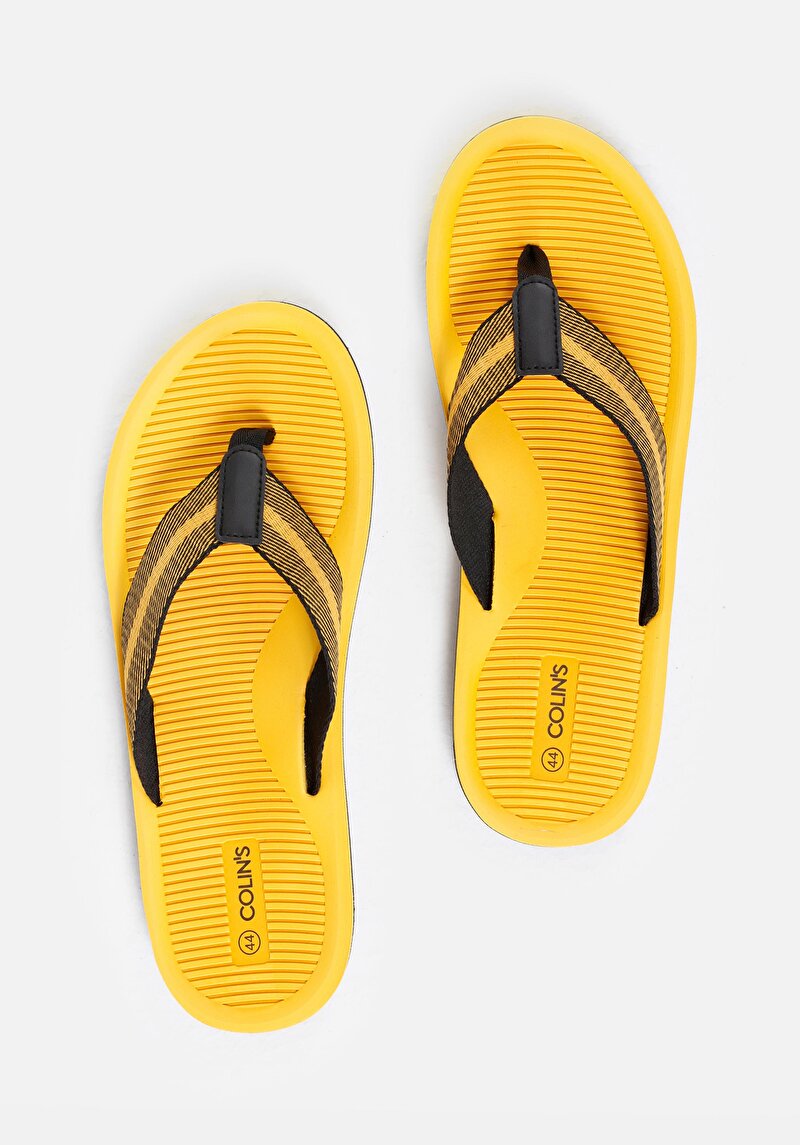 Изображение Мужские желтые сланцы