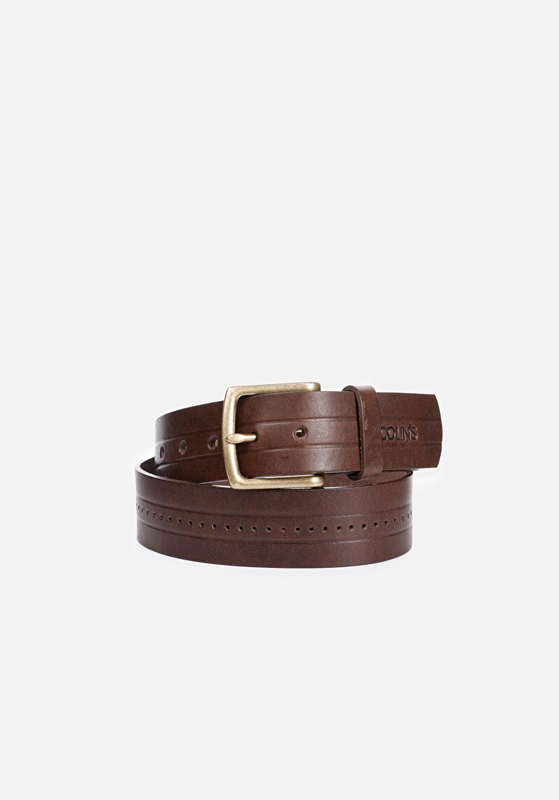 Изображение Мужской коричневый ремень