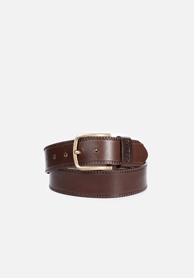 Изображение Мужской коричневый ремень